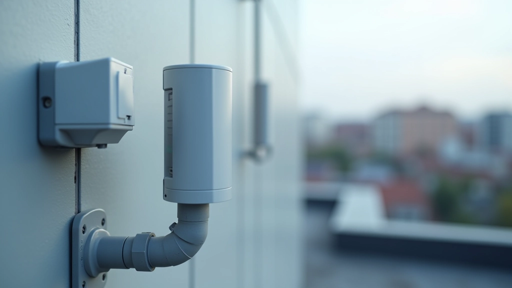 Sensoru tīkls uz ēkas jumta, elektroniskas ierīces savienotām sistēmām